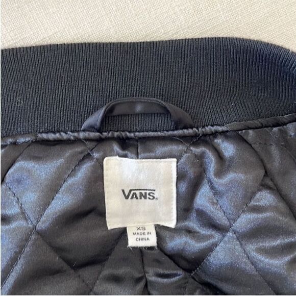 Vans California Embroidered Tiger Palm Tree Satin Jacket - Picture 11 of 12